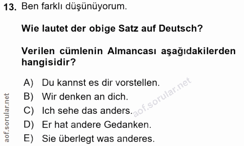 Soru 13