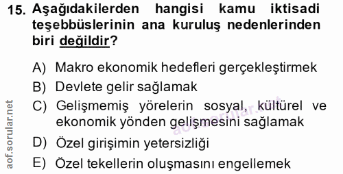 Soru 15