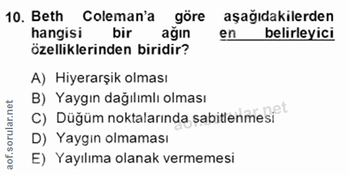 Soru 10