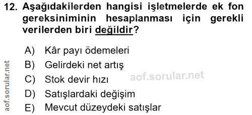 Soru 12