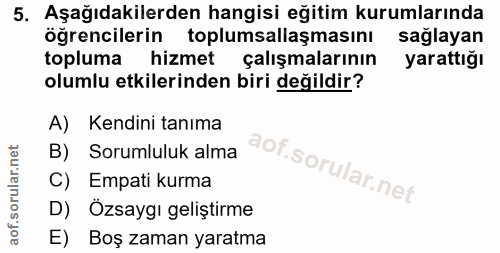Soru 5