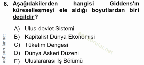Soru 8