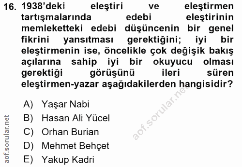 Soru 16