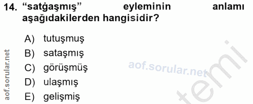 Soru 14