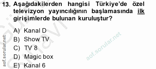 Soru 13