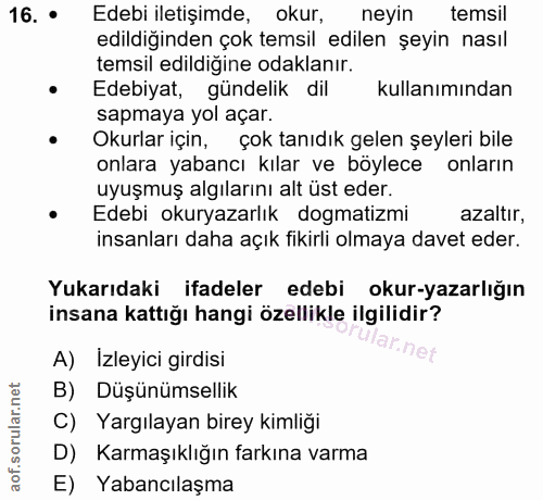 Soru 16