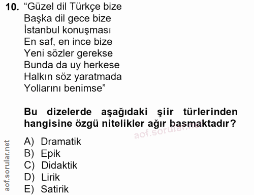 Soru 10