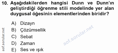 Soru 10