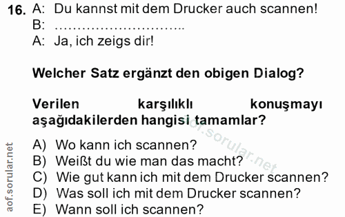 Soru 16