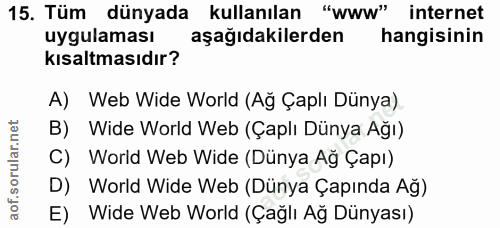 Soru 15