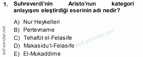 Soru 1