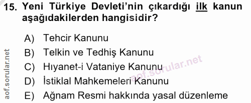 Soru 15