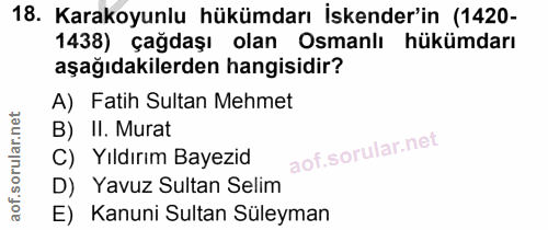 Soru 18