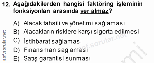 Soru 12
