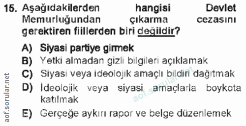 Soru 15