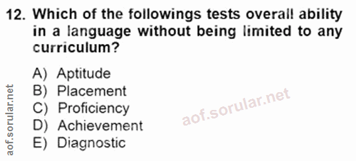 Soru 12
