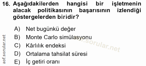 Soru 16