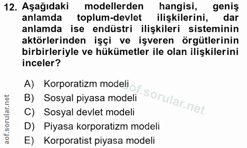 Soru 12
