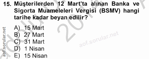 Soru 15