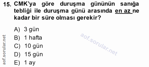 Soru 15