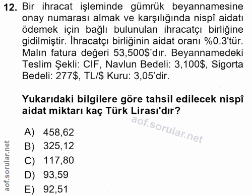 Soru 12