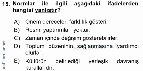 Soru 15