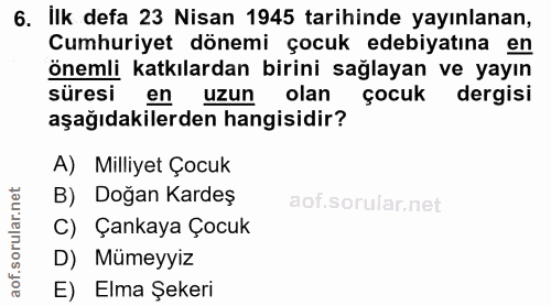 Soru 6