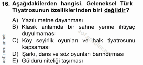 Soru 16