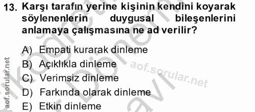 Soru 13