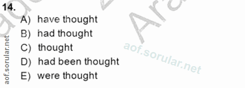 Soru 14