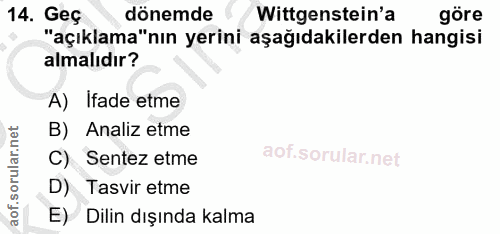 Soru 14