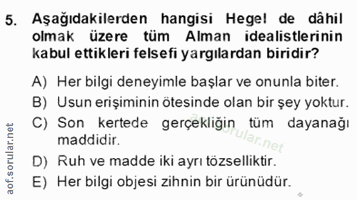 Soru 5