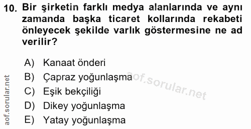 Soru 10
