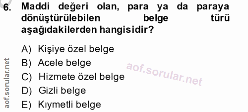 Soru 6