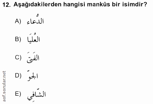 Soru 12