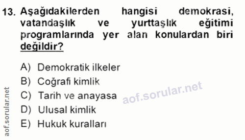 Soru 13