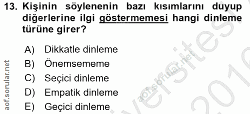 Soru 13