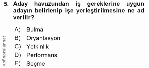 Soru 5