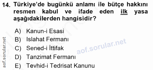 Soru 14