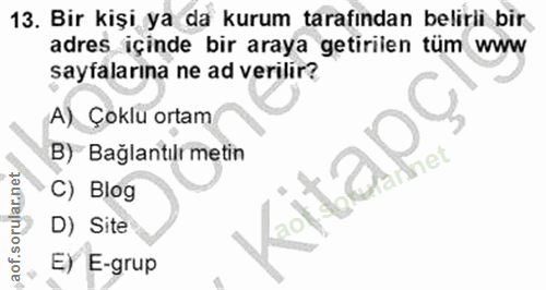 Soru 13
