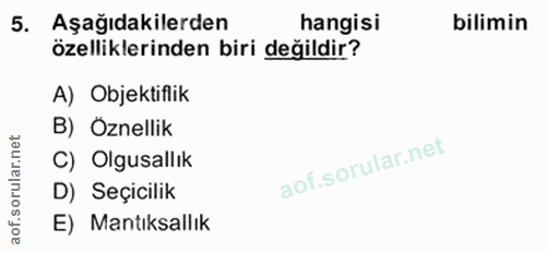 Soru 5