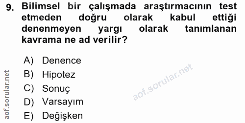 Soru 9