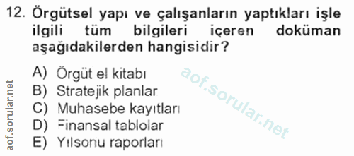 Soru 12