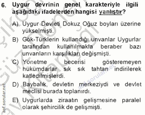 Soru 6