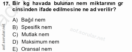 Soru 17