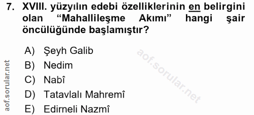 Soru 7