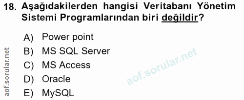 Soru 18