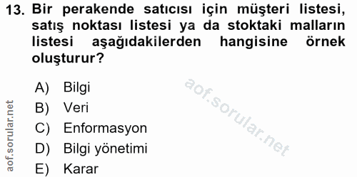 Soru 13