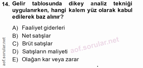 Soru 14
