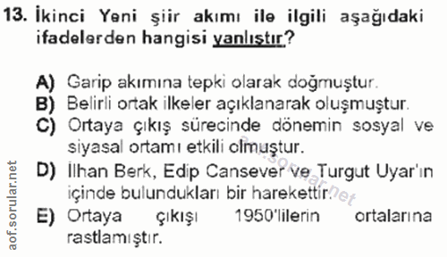 Soru 13